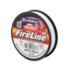 Fireline 6lb Crystal Beading Thread - 50 Yards