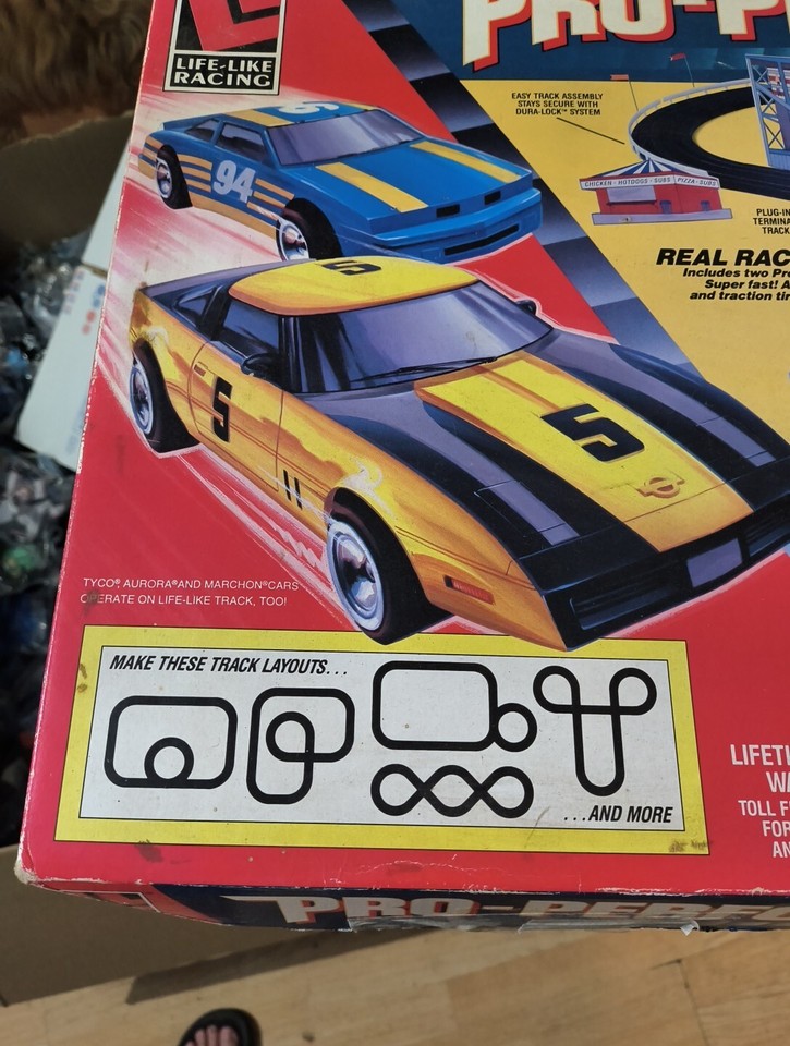 1992 Lifelike ProPerformance HO Slot Car Set eBay