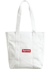 Supreme New York AUTHENTIC FW20 White Canvas Tote Bag NEW SEALED SOLD OUT 