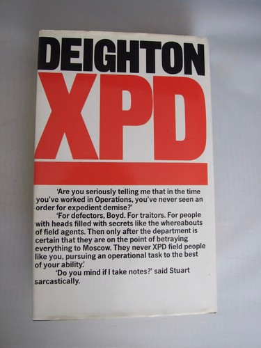 Len Deighton XPD, 1981, 1. Auflage, Erstdruck sehr guter Zustand im Schutzumschlag, Kalter Krieg - Bild 8 von 8