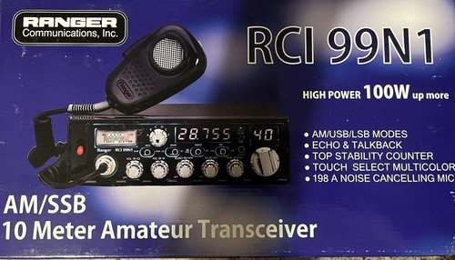 Ranger SuperStar SS-676 80 Watts P.E.P 10-Meter Radio AM / FM / PA