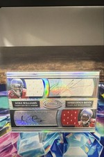 2010 Bowman Sterling -Dual Auto/Relic Mike Williams, Arrelious Benn /25