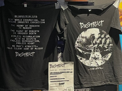 Destruct Band T-Shirt, reprint