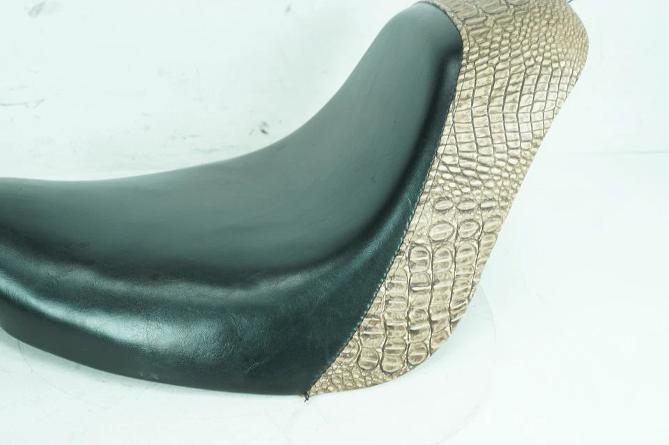 Asiento de conductor Harley-Davidson Softail FLSTFI 04 Fat Boy Rider Sillín Solo Le Pera Foto 3 de 4