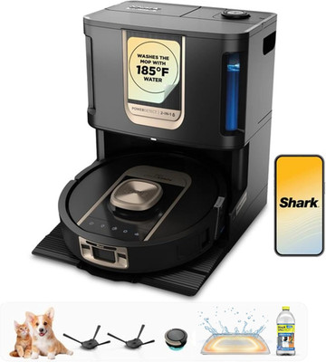 Robot Vacuum & Mop Combo, Powerdetect Thermacharged Nevertouch Pro, Self-Emptyin