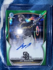 2023 Bowman Draft - Chrome Prospect Autographs Jay Beshears Green /99