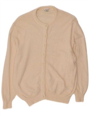 CANDA Damen Strickjacke Pullover EU 46 XL Off White Angora DE07