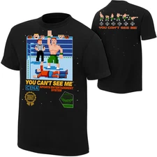 John Cena Retro 8-Bit Boxy T-shirt
