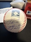 Jeff Bagwell & Craig Biggio Signed ROMLB Baseball Astros Autograph AUTO Tri-Star