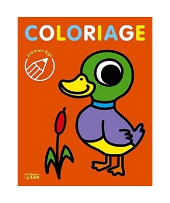 Coloriage Premier Age - Le Canard - Dès 2 ans