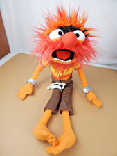 Disney Parks The Muppets Animal Drummer Plush 17  Shaggy Red Hair