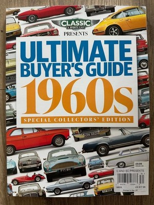 Ultimate BUYER'S GUIDE 1960s SPECIAL COLLECTOR'S EDITION Classic Sports Cars NEW