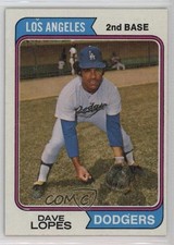 1974 Topps Davey Lopes #112 12g7