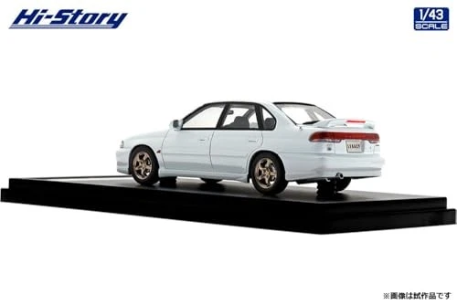 Hi Story 1/43 SUBARU LEGACY RS 1997 Pure White Diecast Model Car HS499WH NEW - Image 4 of 4