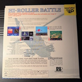 RARE Pioneer LaserActive Hi-Roller Battle Game