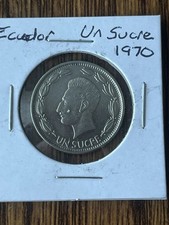 Pièce Un Sucre Equateur 1970