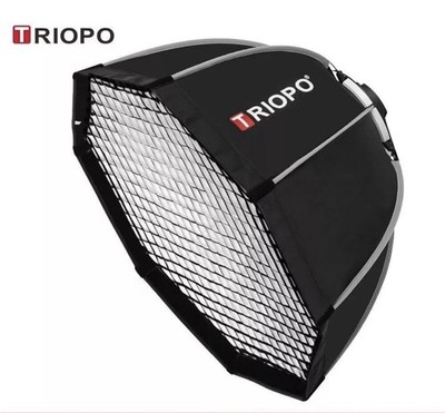 TRIOPO 150cm 59  Parabolic Softbox Bowens Mount Grid Diffuser & Carry Bag