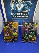 2025 Panini Select - James Pearce Jr. #48 Green & Yellow Shock & Instant Impact