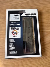 Patriot Viper 8GB 2x4GB DDR4 3200MHz CL16 Desktop RAM PVB48G320C6K NEW IN BOX