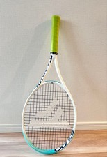 TEMPO 255 V2 Tennis Racket White/Turquoise 100 sq in Used
