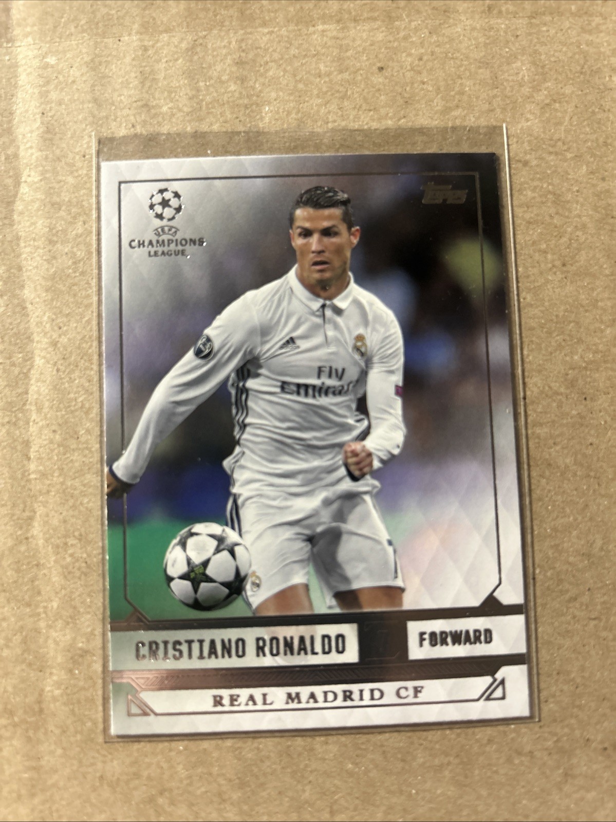 2016-17 Topps UEFA Champions League Showcase Cristiano Ronaldo #157 Real Madrid! view 1