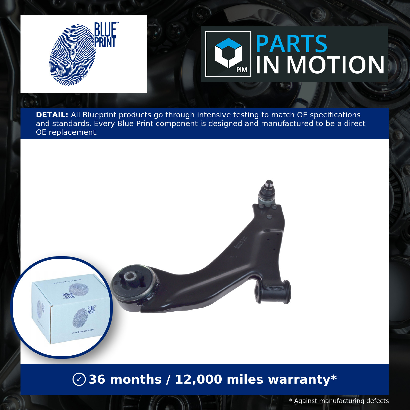 Wishbone / Suspension Arm fits FORD MONDEO 2.0D Front Lower, Left 00 to 07 New - Image 5