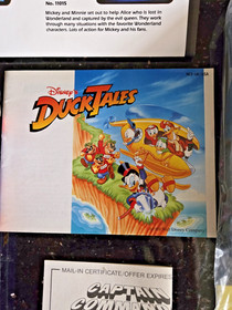 Disney's DuckTales (Nintendo NES, 1989) CIB -Beautiful Box still in Plastic wrap