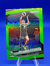 BREANNA STEWART 2025 PANINI PRIZM WNBA LIME GREEN #149/225 NEW YORK LIBERTY