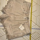Free People We The Free Shorts Button Fly Tan Bnwt Distressed Cut Off Size 27 — photo 5