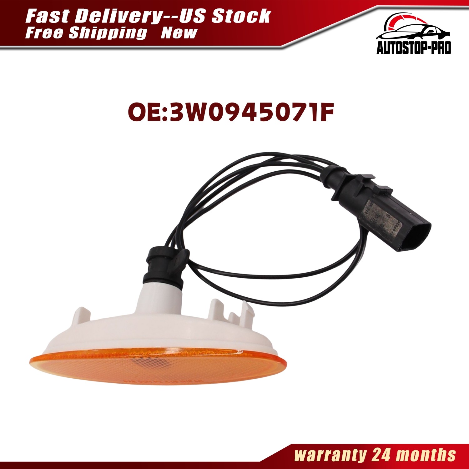 Front Bumper Left Or Right Side Marker Light For Bentley GT GTC Flying Spur