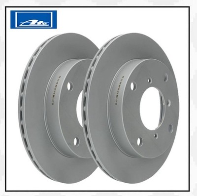 2x ATE 24.0125-0124.1 Bremsscheibe für TOYOTA CARINA E CELICA T19 T20 T23
