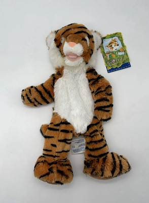 Build a Bear Zoorific Collection Tiger Unstuffed Plush NWT