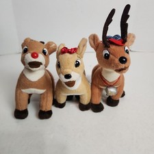 Stuffins Rudolph The Island Of Misfit Toys Plush 1998 CVS Clarice Rudolph Coach