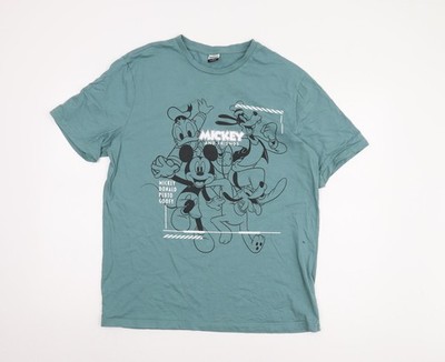 Herren T-Shirt UK Größe L George Grün