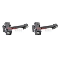 2X Metzger TÜRfeststeller TÜRstopper Beidseitig Hinten Passend FüR Skoda Superb