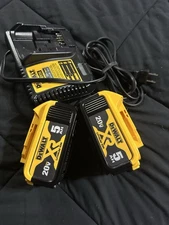 2 Pack Dewalt 5ah With Charger