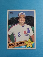 Gary Carter 1985 Topps Baseball Card # 719 J8560