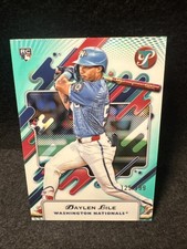 2025 Topps Pristine - Daylen Lile #69 Aqua Refractor /199 (RC)