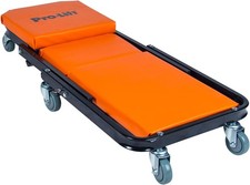 40" Adjustable Roller Garage Chair Lay Down or Sit, 450 LBS Capacity