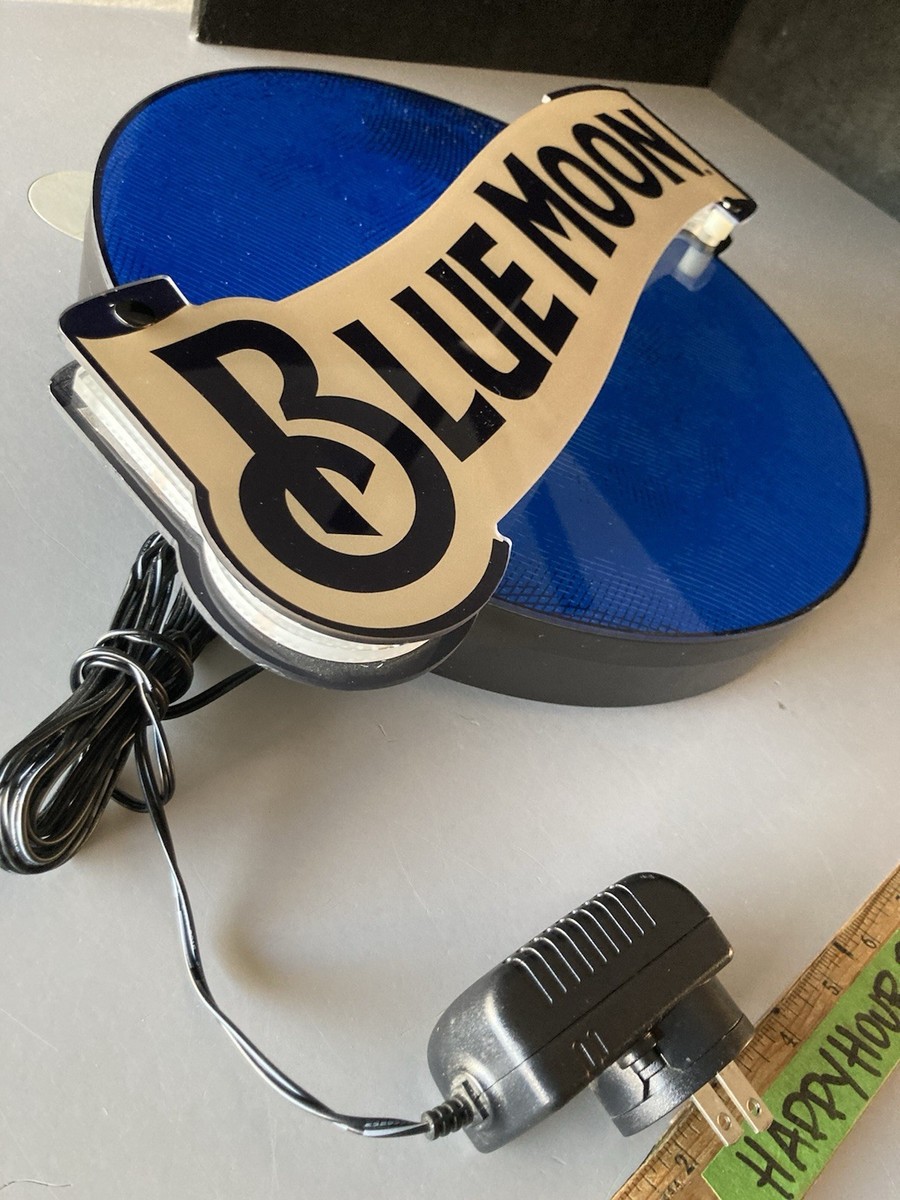 🌟 Rare Animated Motion Bluemoon Led Beer Sign Bar Light | eBay