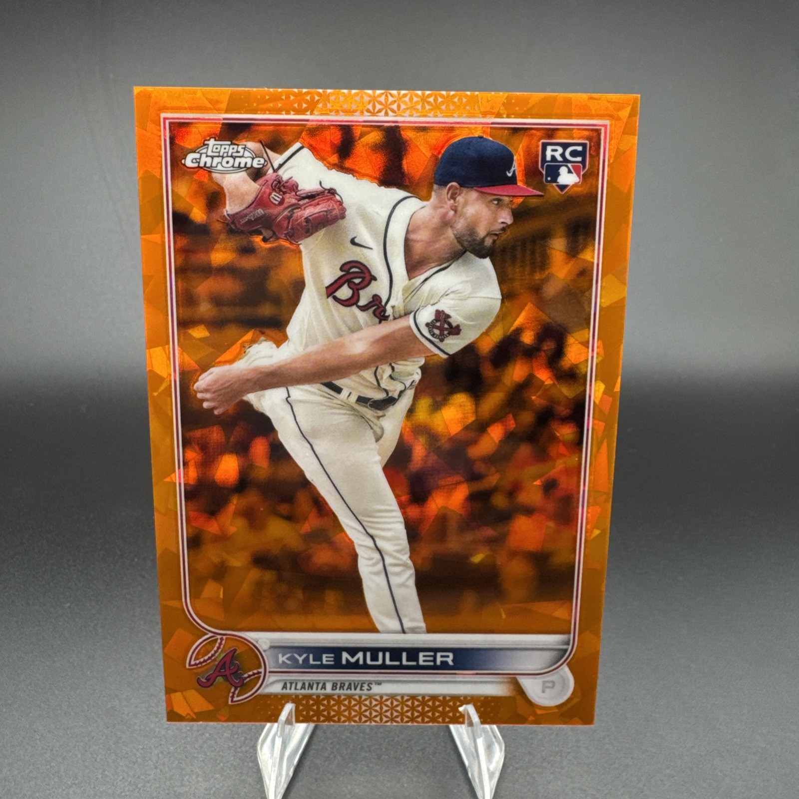 2022 Topps Chrome Sapphire Edition - Kyle Muller #30 Orange /25 (RC)