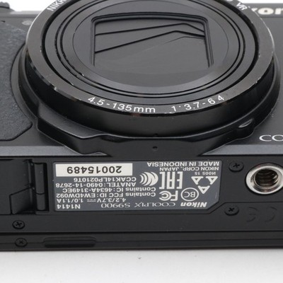 Nikon COOLPIX S9900 16.0MP Compact Digital Camera Black JAPAN | eBay