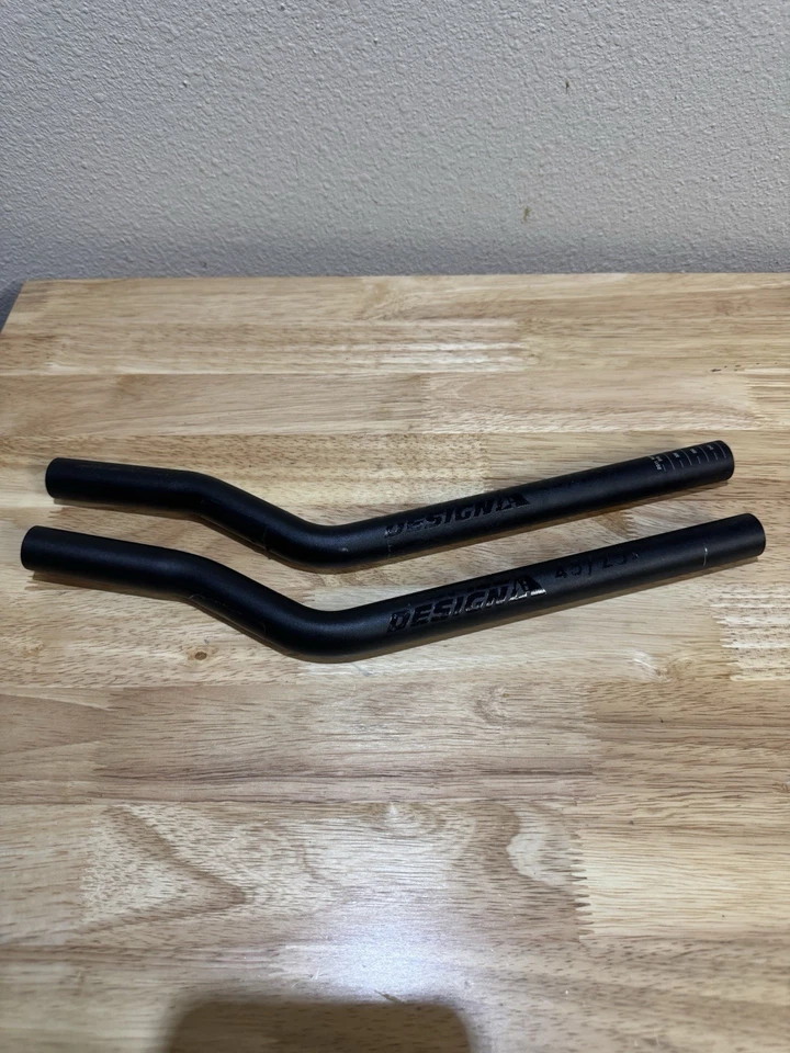 Extensiones Aerobar Profile Design 45/25a Curva S 365mm Corte 22.2mm Aluminio Negro Foto 2 de 4