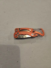 Survival SS Steel Mini Multi Tool Plier 7 In 1, Metallic Red