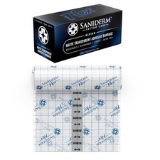 Saniderm Flex Tattoo Aftercare Bandage New  Medium Roll, 6 in x 8 yd   