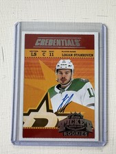 2024-25 Credentials Logan Stankoven Retro Ticket Access Auto Rookies #RTAR-ST