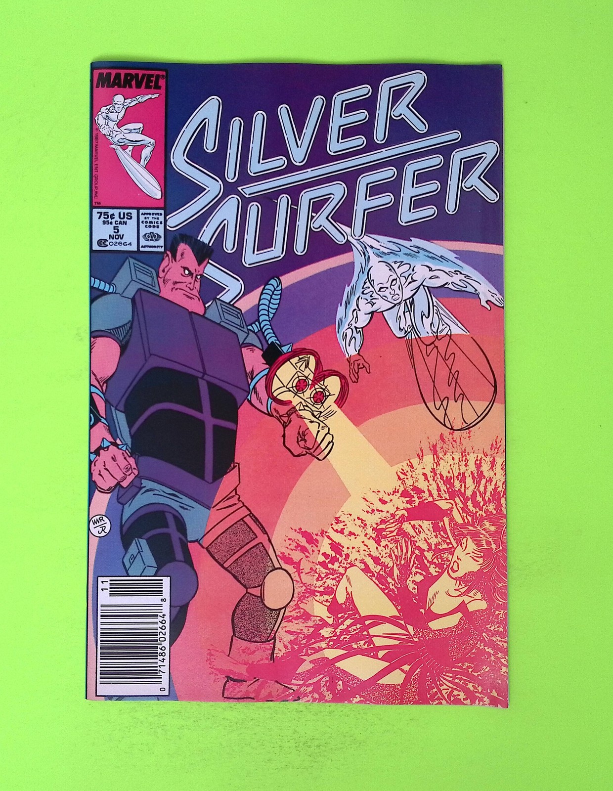 Silver Surfer #5 Vol. 3 1987 Marvel Comics 1st App Newsstand High Grade X155-188