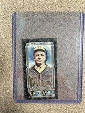 2025 Topps Allen & Ginter Christy Mathewson #7 Mini Black Border SP Giants