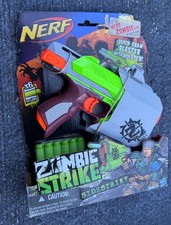 Nerf Zombie Strike Sidestrike Blaster w/ Holster  6 Darts New Unopened