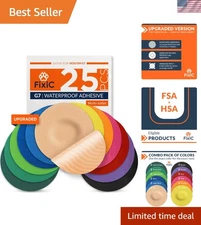 Waterproof G7 Over Patches 25 Pack - Long Lasting Adhesive for Dexcom G7 Success